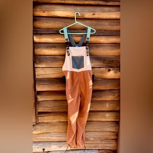 NEW Kavu Fleece Pocatello Chalet Overalls Size XL Flat Fields